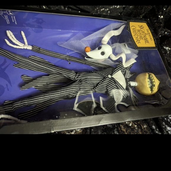 Tim Burton's Nightmare Before Christmas Talking Jack with Zero 18 in height - Picture 2 of 6